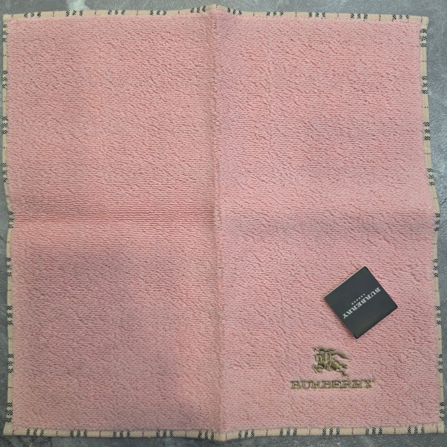Burberry TB Monogram Terry Handkerchief (Pre-Owned)