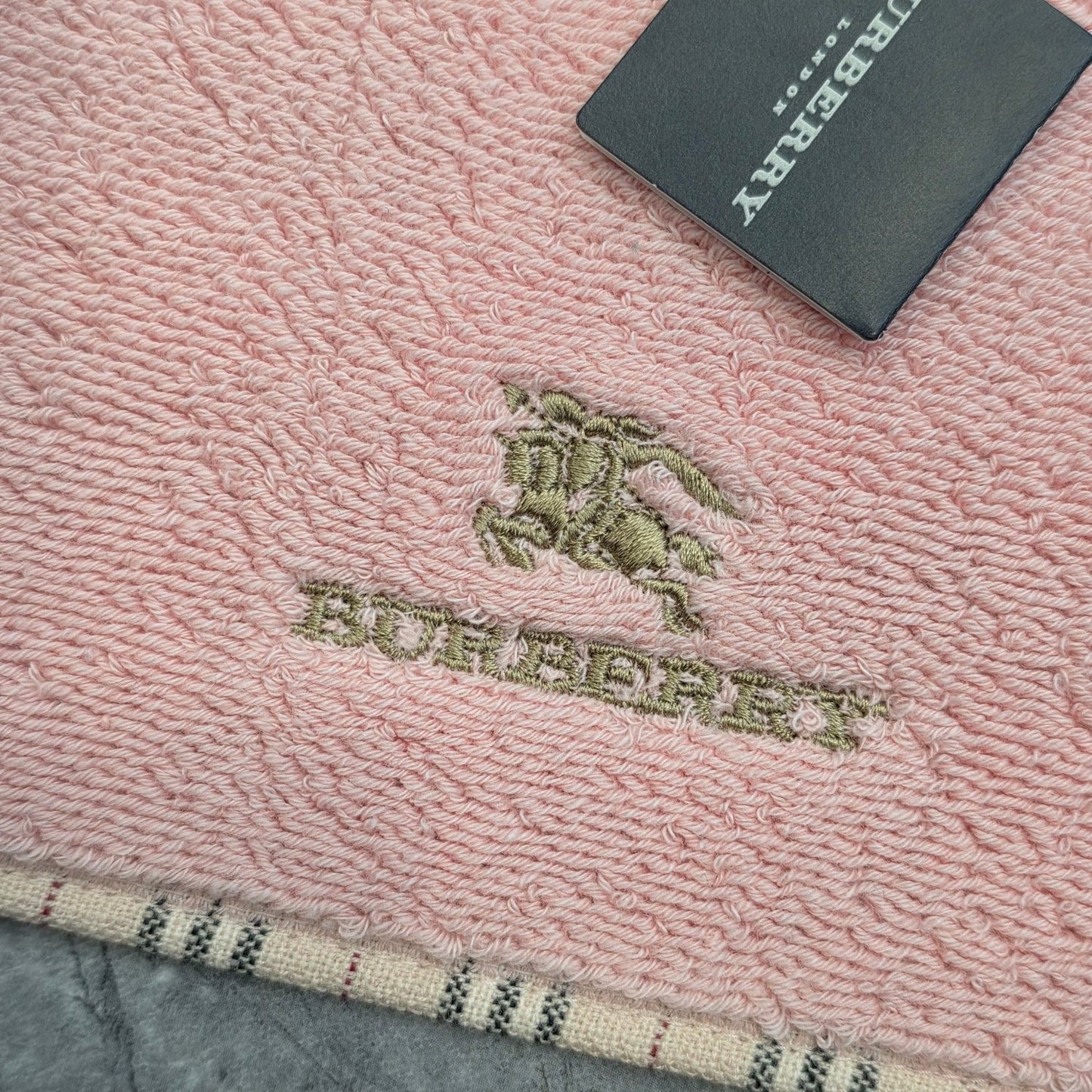 Burberry TB Monogram Terry Handkerchief (Pre-Owned)