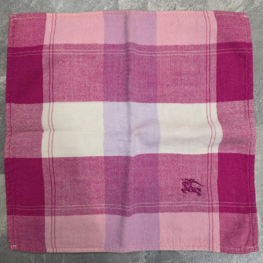 Burberry Check Cotton Handkerchief (Pre-Owned)