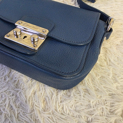 Miu Miu Madras Lock Leather Crossbody Bag (Pre-Owned)