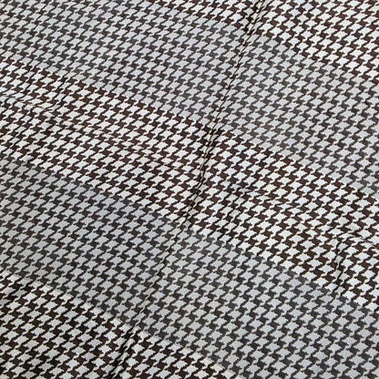 Christian Dior Houndstooth Baroque Border Scarf (Pre-Owned)