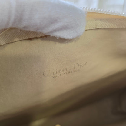 Christian Dior Trotter Jacquard Shoulder Bag (Pre-Owned)