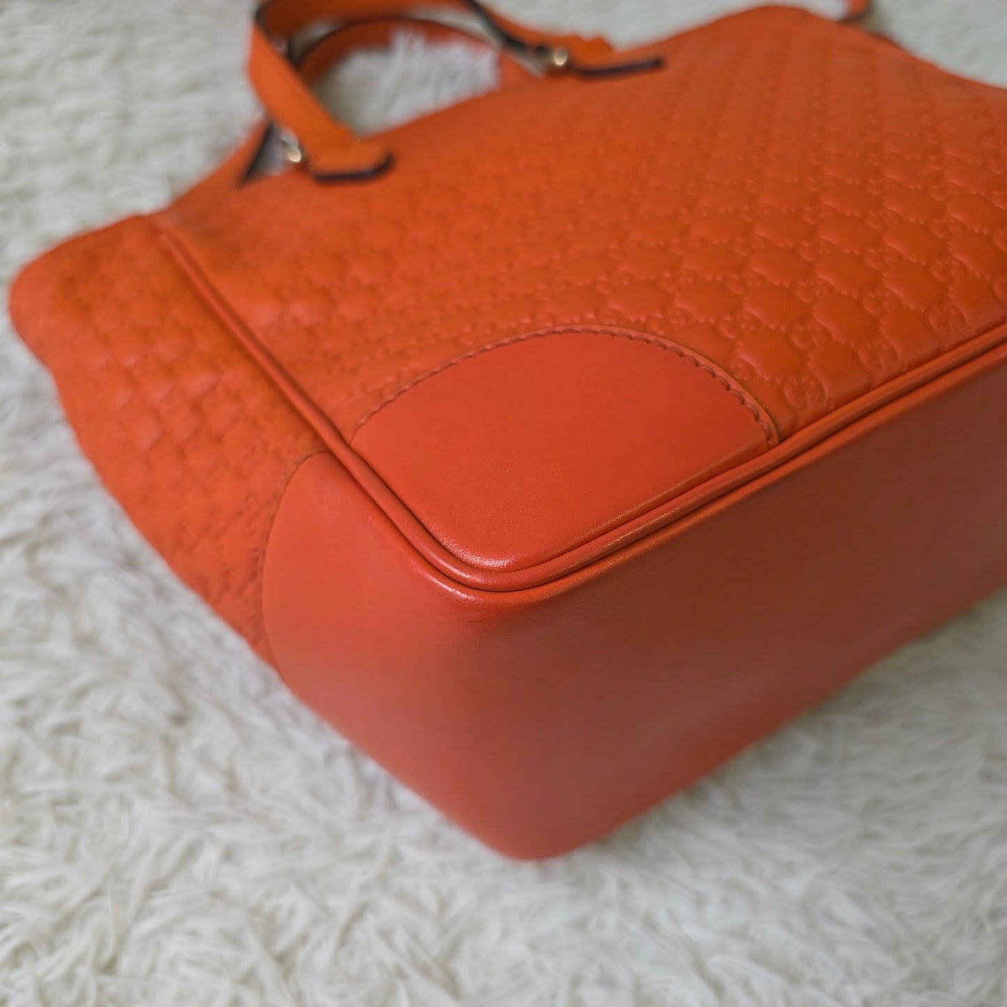 Gucci Microguccissima Leather 2Way Tote Bag (Pre-Owned)