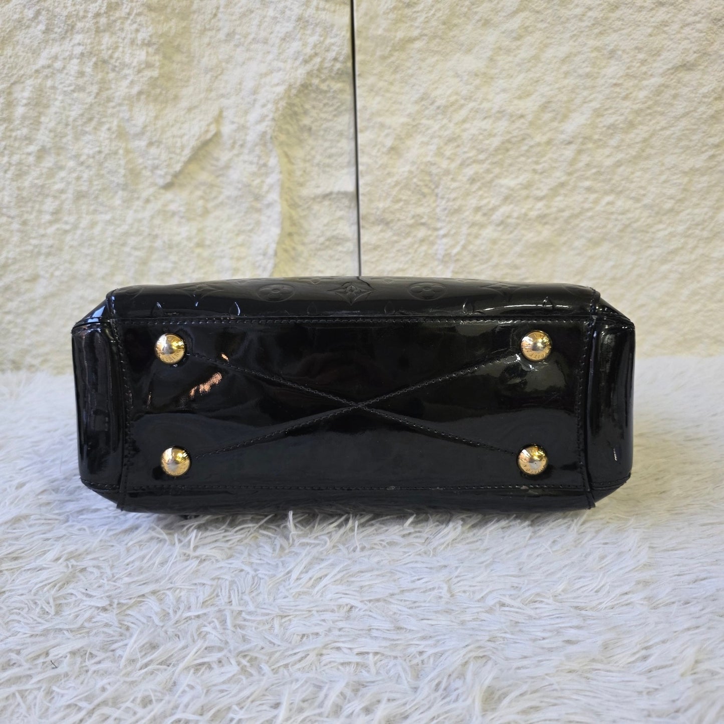 Louis Vuitton Montaigne BB Monogram Vernis Bag (Pre-Owned)