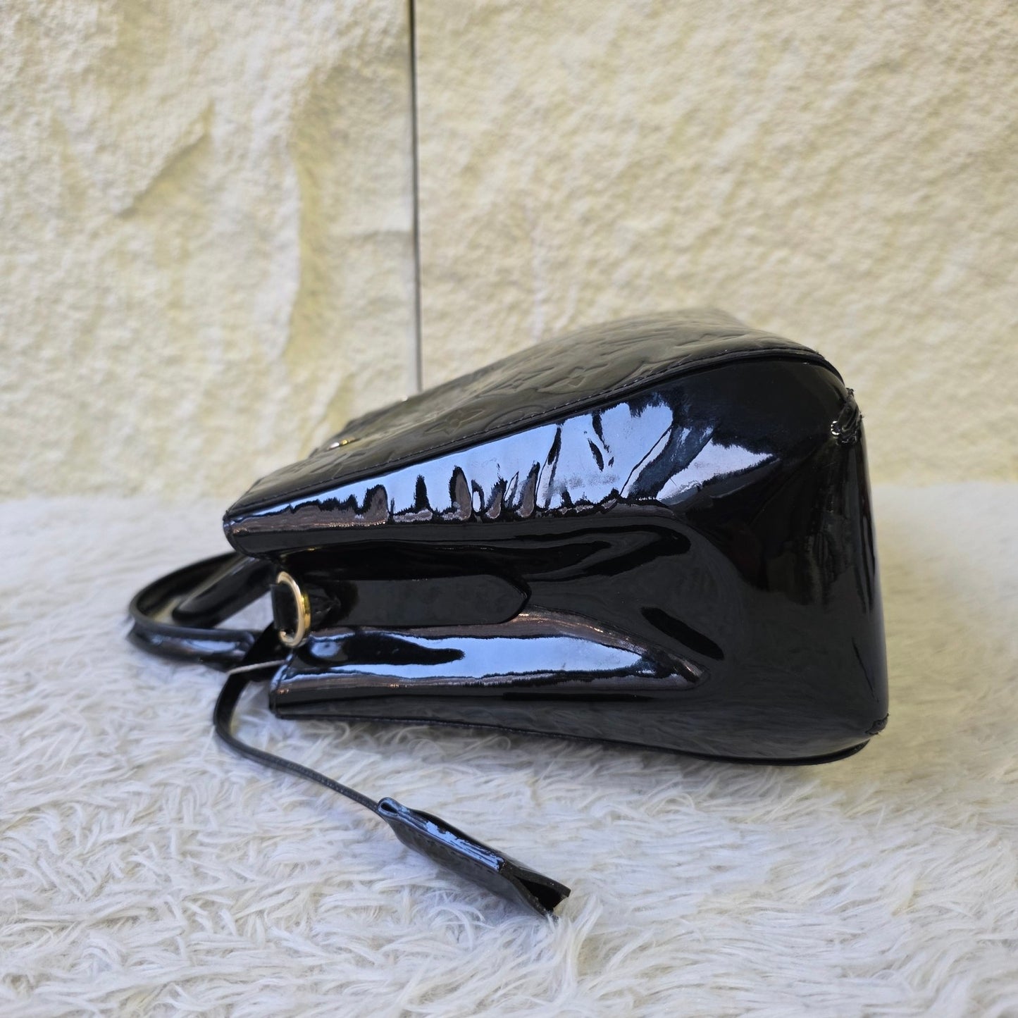 Louis Vuitton Montaigne BB Monogram Vernis Bag (Pre-Owned)