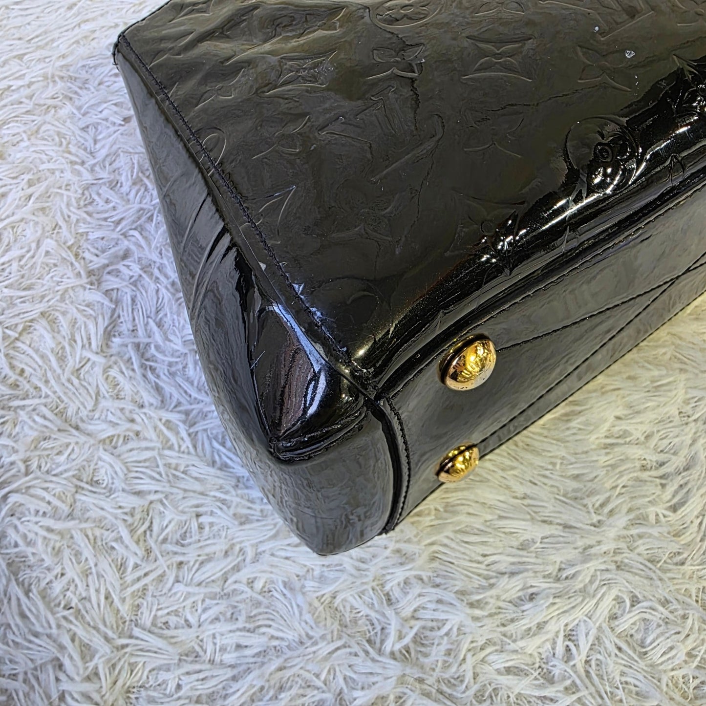 Louis Vuitton Montaigne BB Monogram Vernis Bag (Pre-Owned)