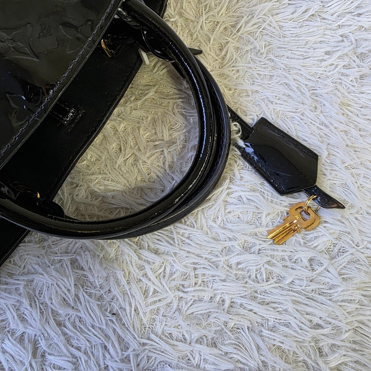 Louis Vuitton Montaigne BB Monogram Vernis Bag (Pre-Owned)