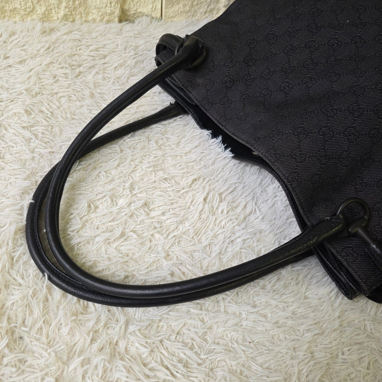 Gucci GG Canvas Shoulder Tote Bag (Pre-Owned)