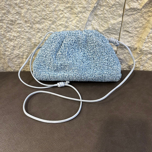 Bottega Veneta Woven Clutch Crossbody Bag (Pre-Owned)