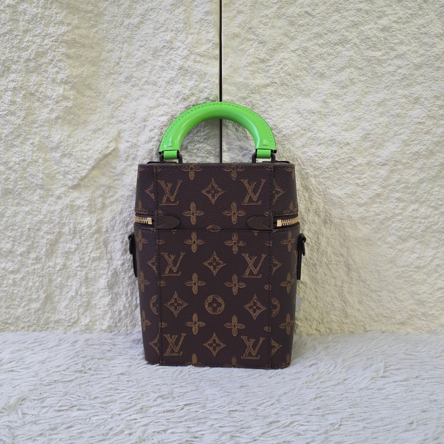 Louis Vuitton Monogram Mini Trunk Top Handle Crossbody Bag (Pre-Owned)