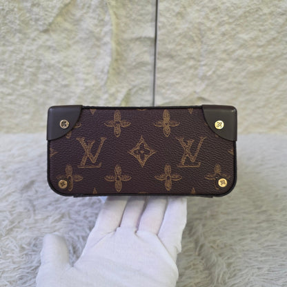 Louis Vuitton Monogram Mini Trunk Top Handle Crossbody Bag (Pre-Owned)