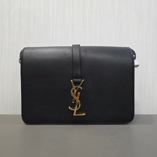 Saint Laurent Cassandra Leather Shoulder Bag (Pre-Owned)