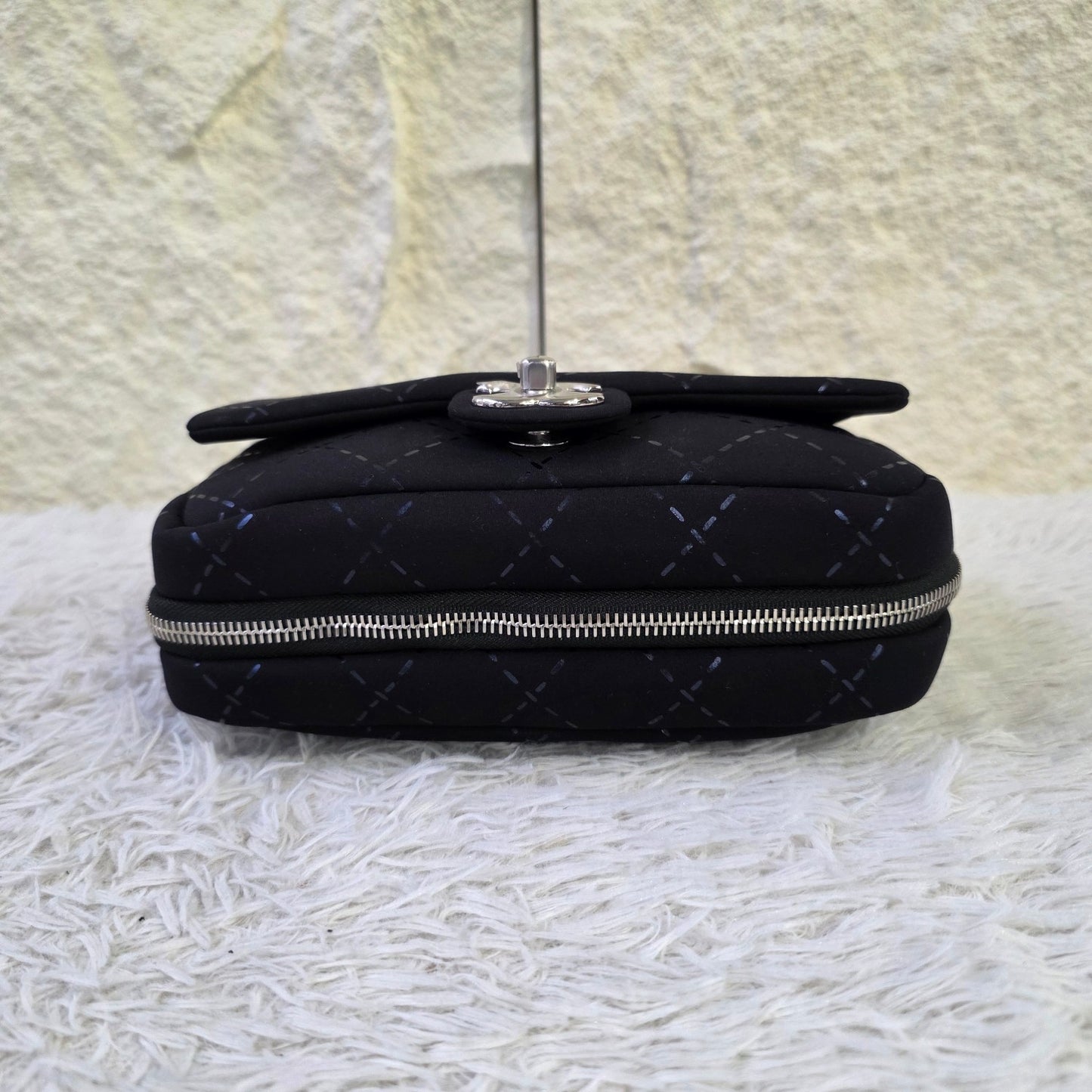Chanel Quilted 2Way Travel Shoulder Bag Set (Pre-Owned)