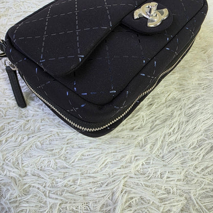Chanel Quilted 2Way Travel Shoulder Bag Set (Pre-Owned)