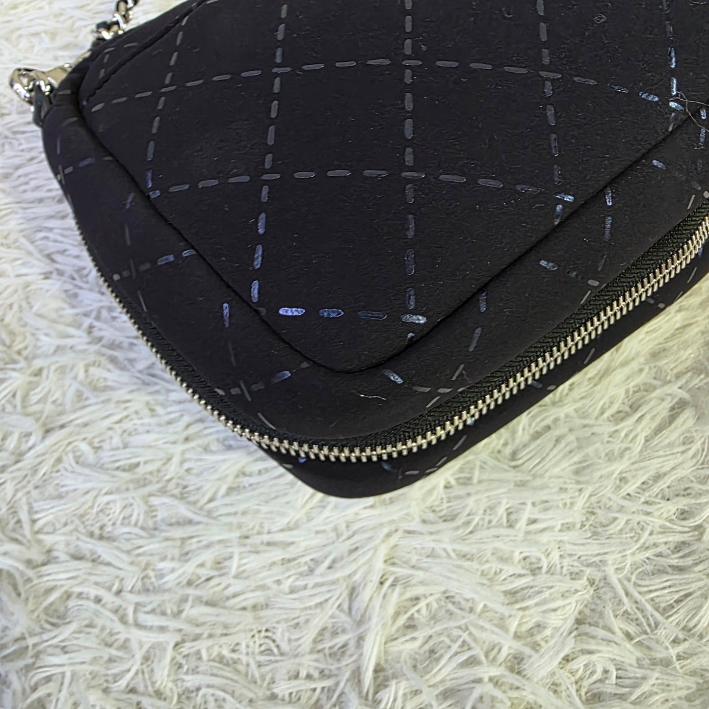 Chanel Quilted 2Way Travel Shoulder Bag Set (Pre-Owned)