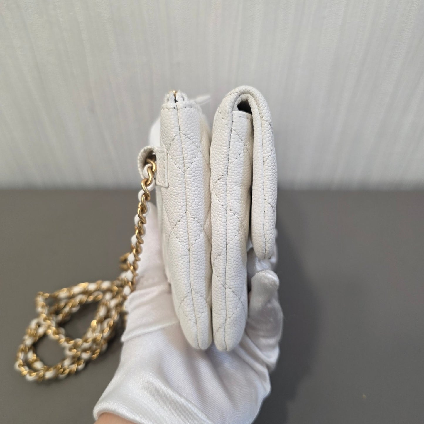 Chanel Classic Flap Quilted Chain Shoulder Bag (Pre-Owned)