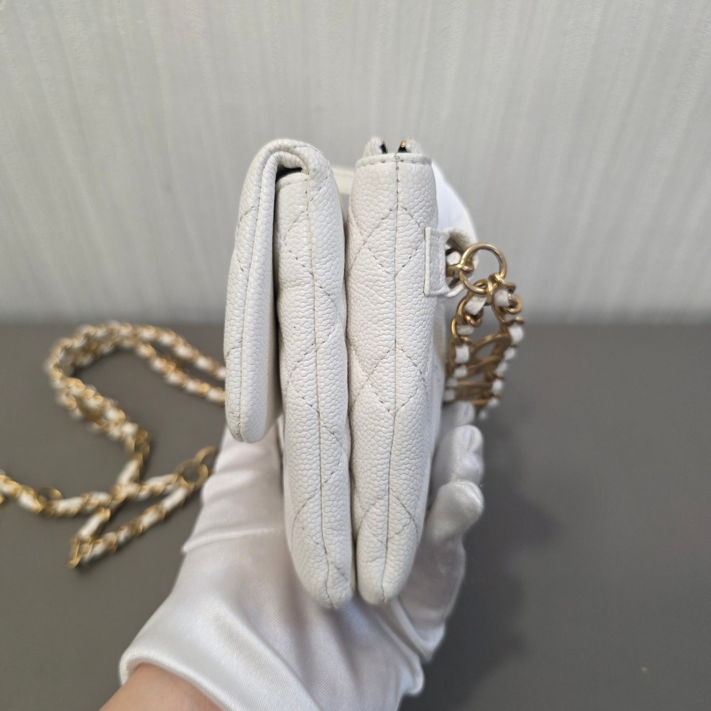Chanel Classic Flap Quilted Chain Shoulder Bag (Pre-Owned)