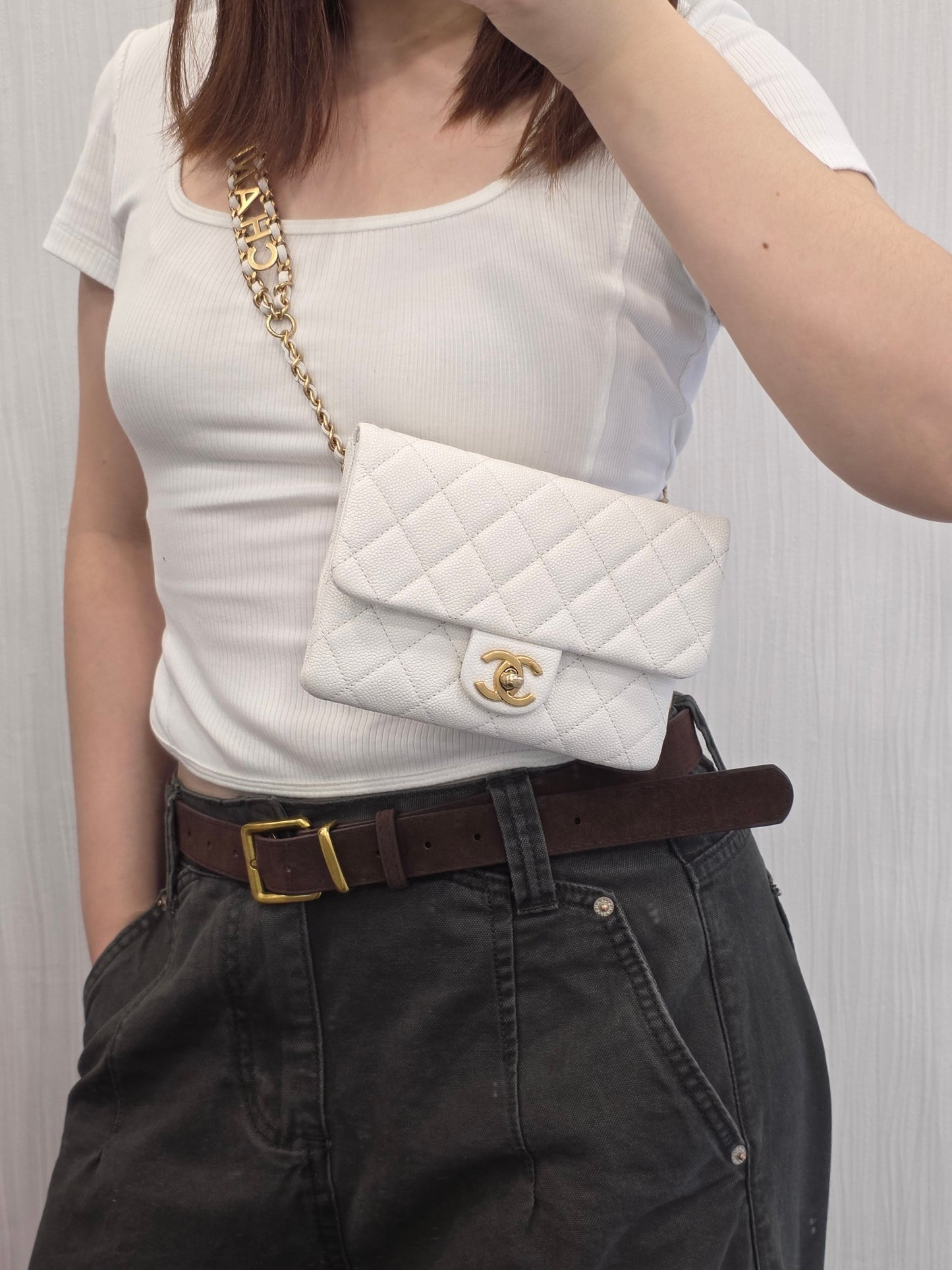Chanel Classic Flap Quilted Chain Shoulder Bag (Pre-Owned)
