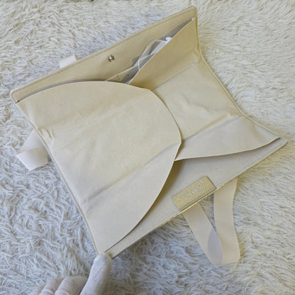 Chanel Quilted Ribbon Clutch Bag (Pre-Owned)