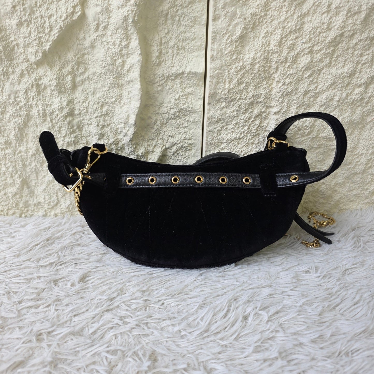 Miu Miu Velvet Chain Belt Bag (Pre-Owned)