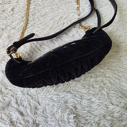 Miu Miu Velvet Chain Belt Bag (Pre-Owned)
