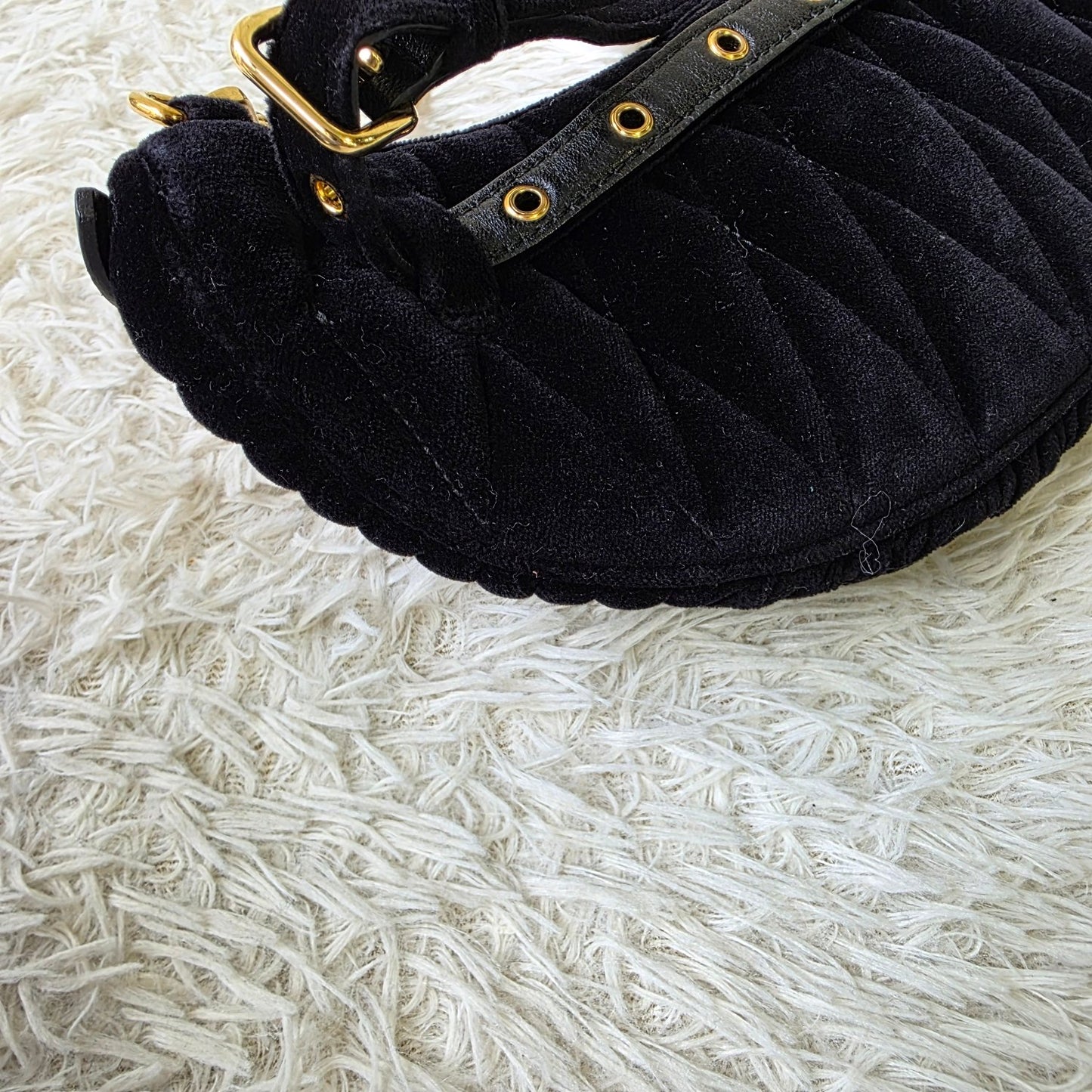 Miu Miu Velvet Chain Belt Bag (Pre-Owned)