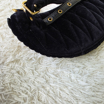 Miu Miu Velvet Chain Belt Bag (Pre-Owned)