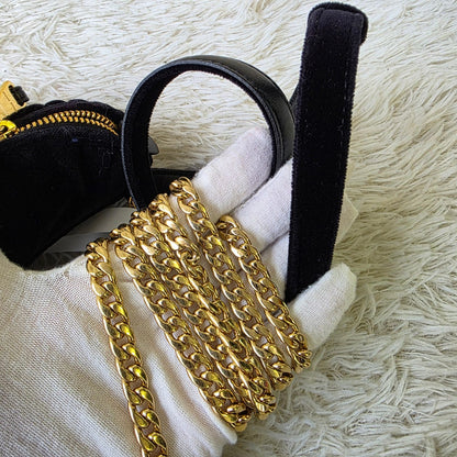 Miu Miu Velvet Chain Belt Bag (Pre-Owned)
