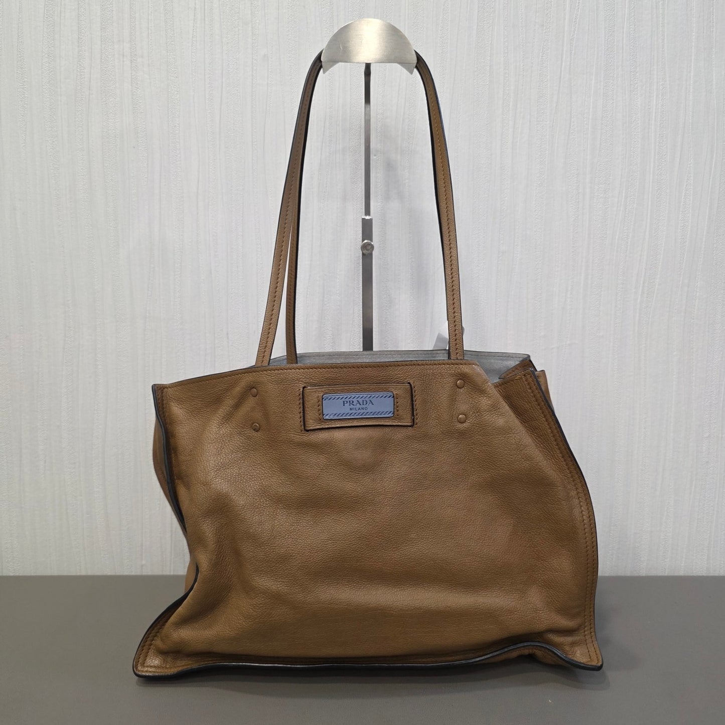 Prada Soft Leather Tote Bag (Pre-Owned)