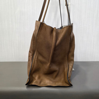 Prada Soft Leather Tote Bag (Pre-Owned)