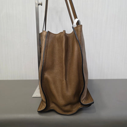 Prada Soft Leather Tote Bag (Pre-Owned)