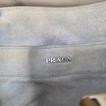 Prada Soft Leather Tote Bag (Pre-Owned)