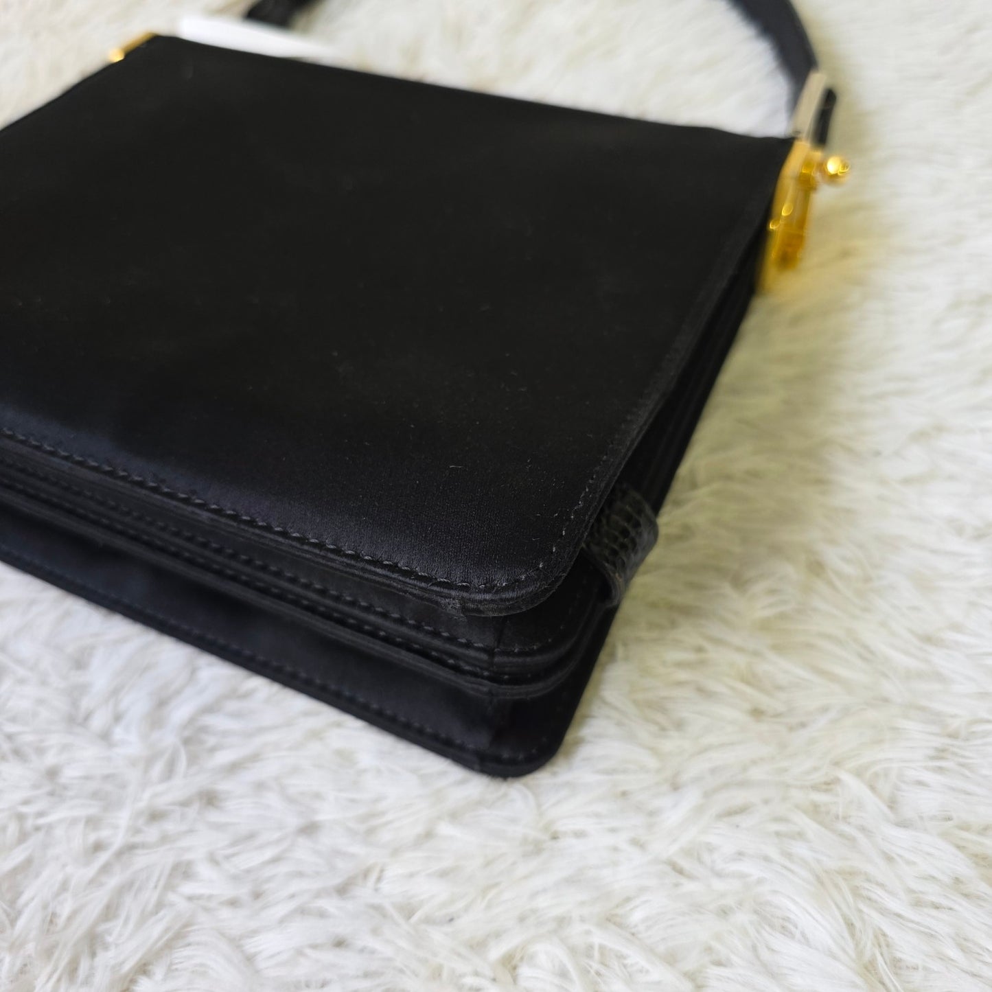 Fendi Minimal Leather Shoulder Bag (Pre-Owned)