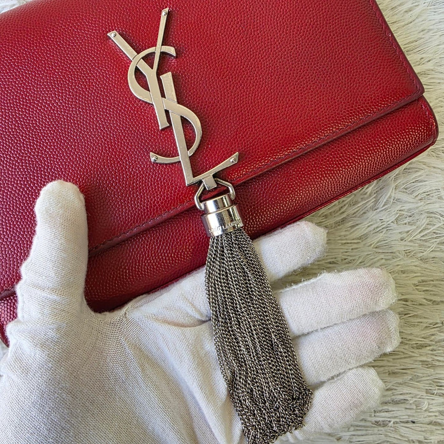 YSL Kate Chained Clutch (Pre-owned)