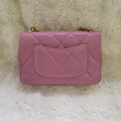 Chanel Crystal CC Chain Flap Bag (Pre-Owned)