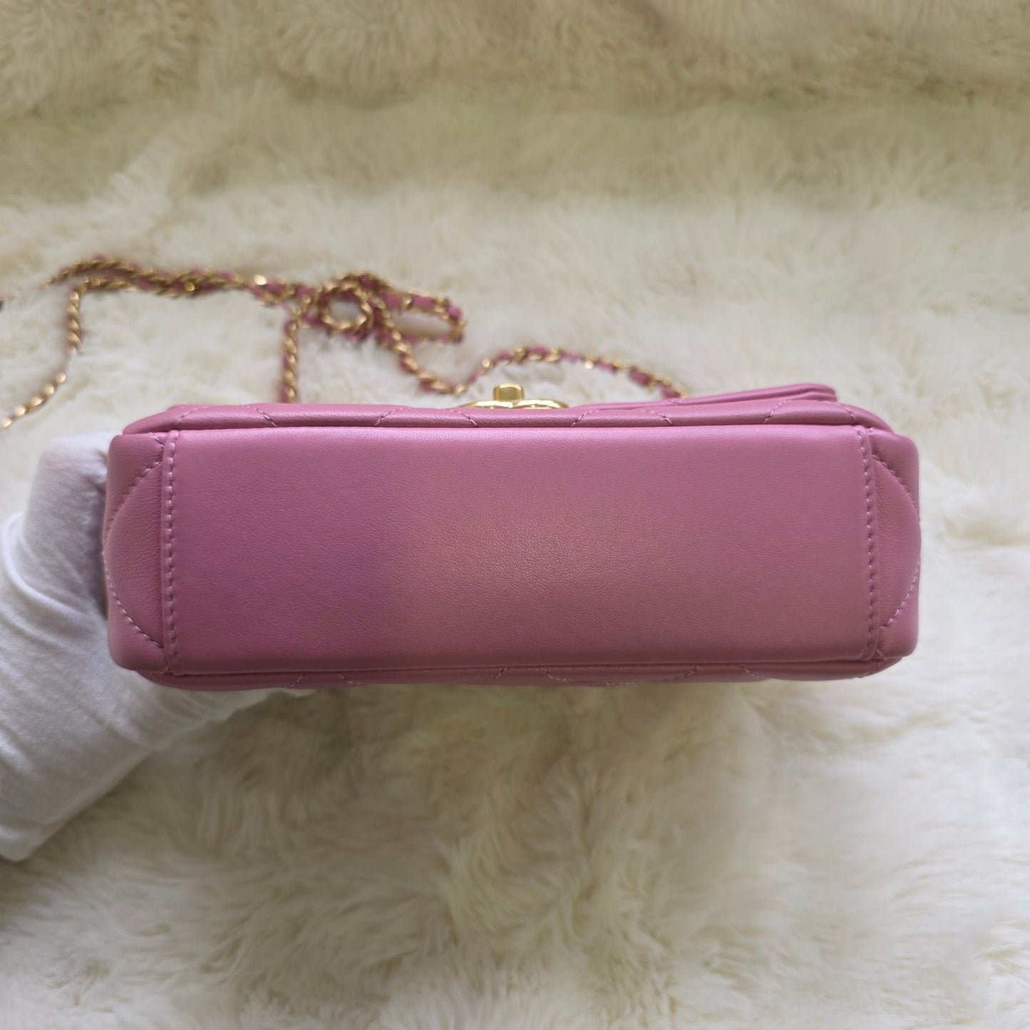 Chanel Crystal CC Chain Flap Bag (Pre-Owned)
