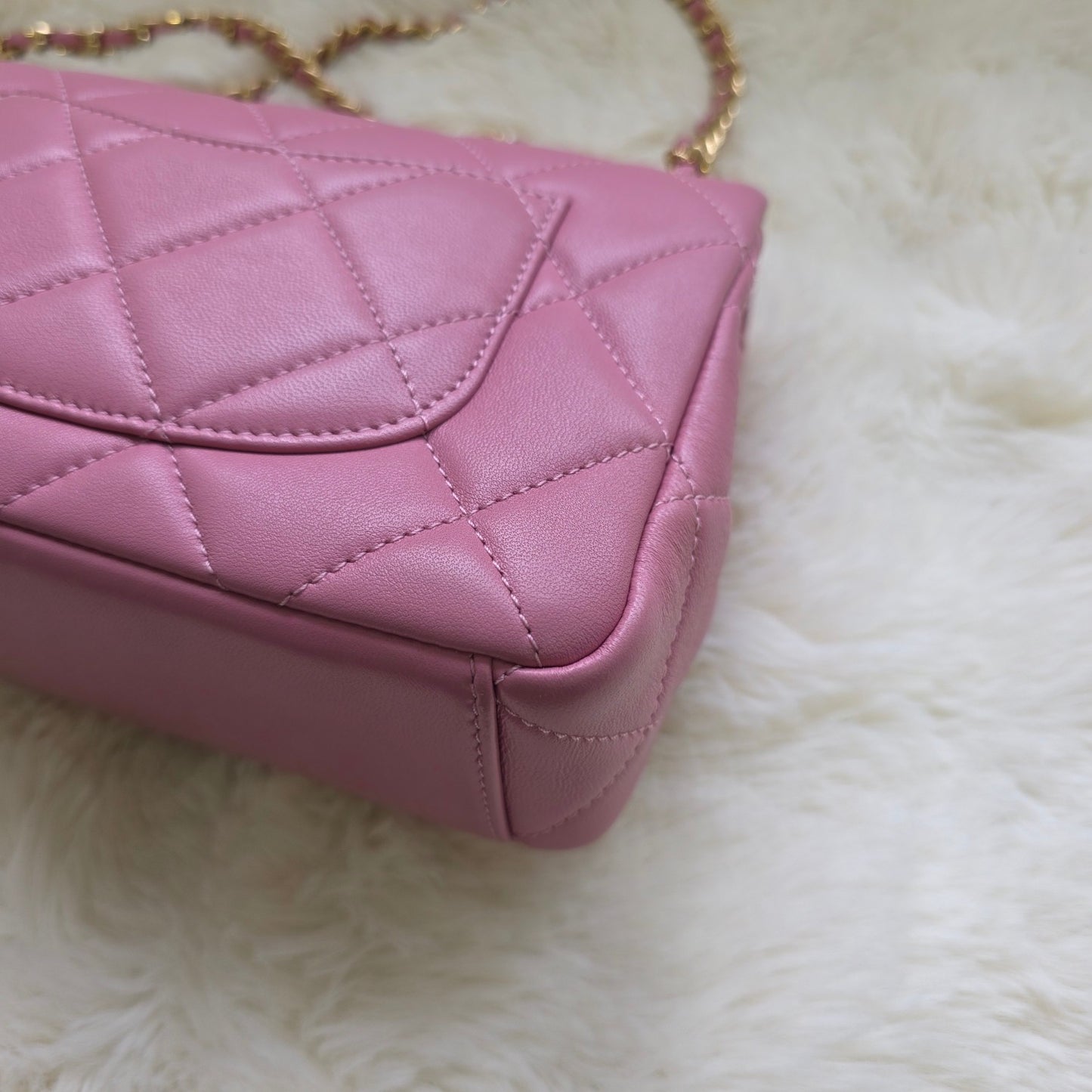 Chanel Crystal CC Chain Flap Bag (Pre-Owned)