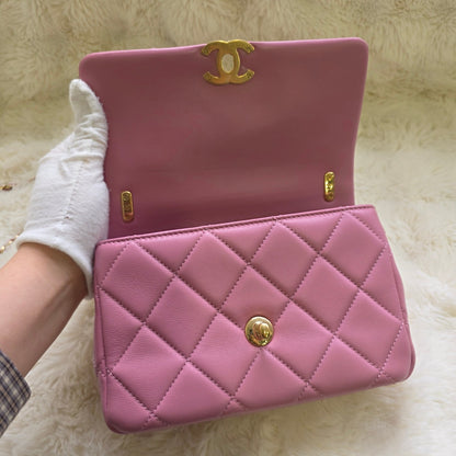 Chanel Crystal CC Chain Flap Bag (Pre-Owned)