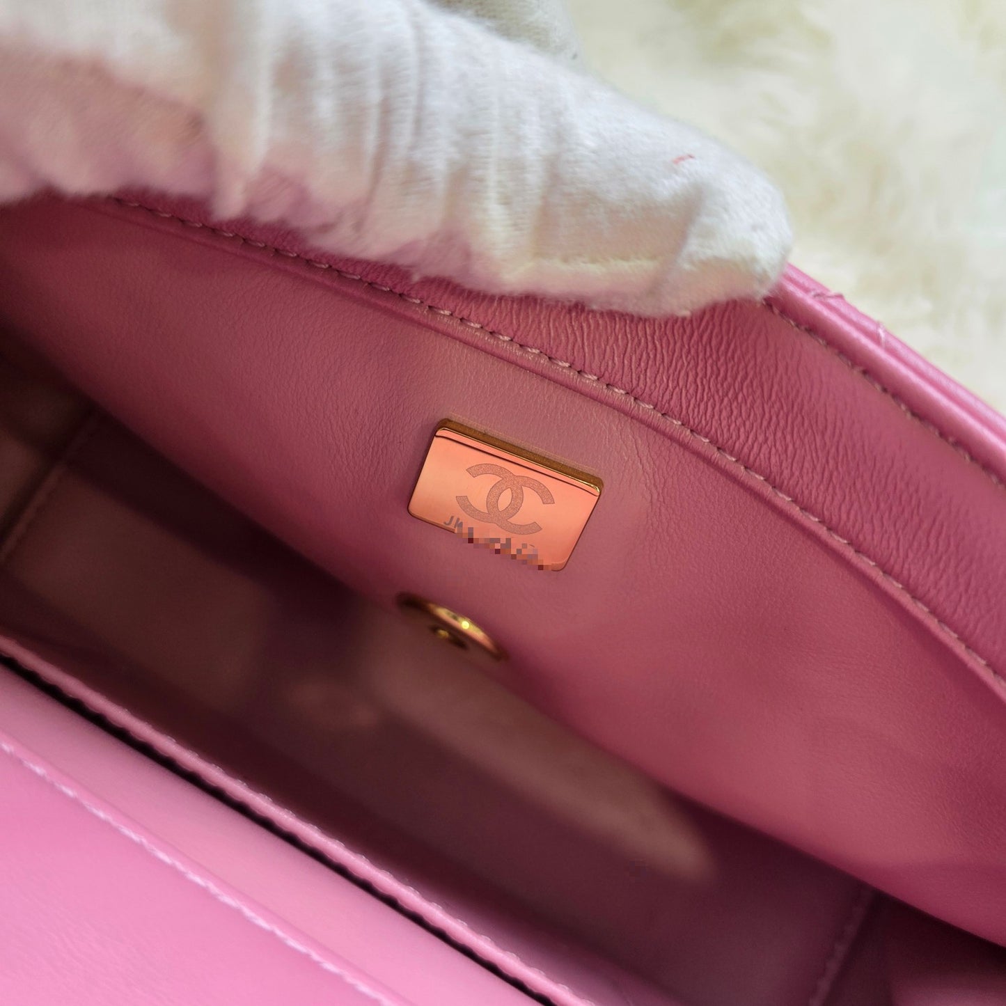 Chanel Crystal CC Chain Flap Bag (Pre-Owned)