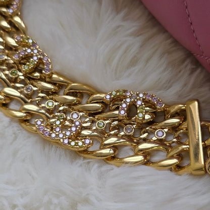 Chanel Crystal CC Chain Flap Bag (Pre-Owned)