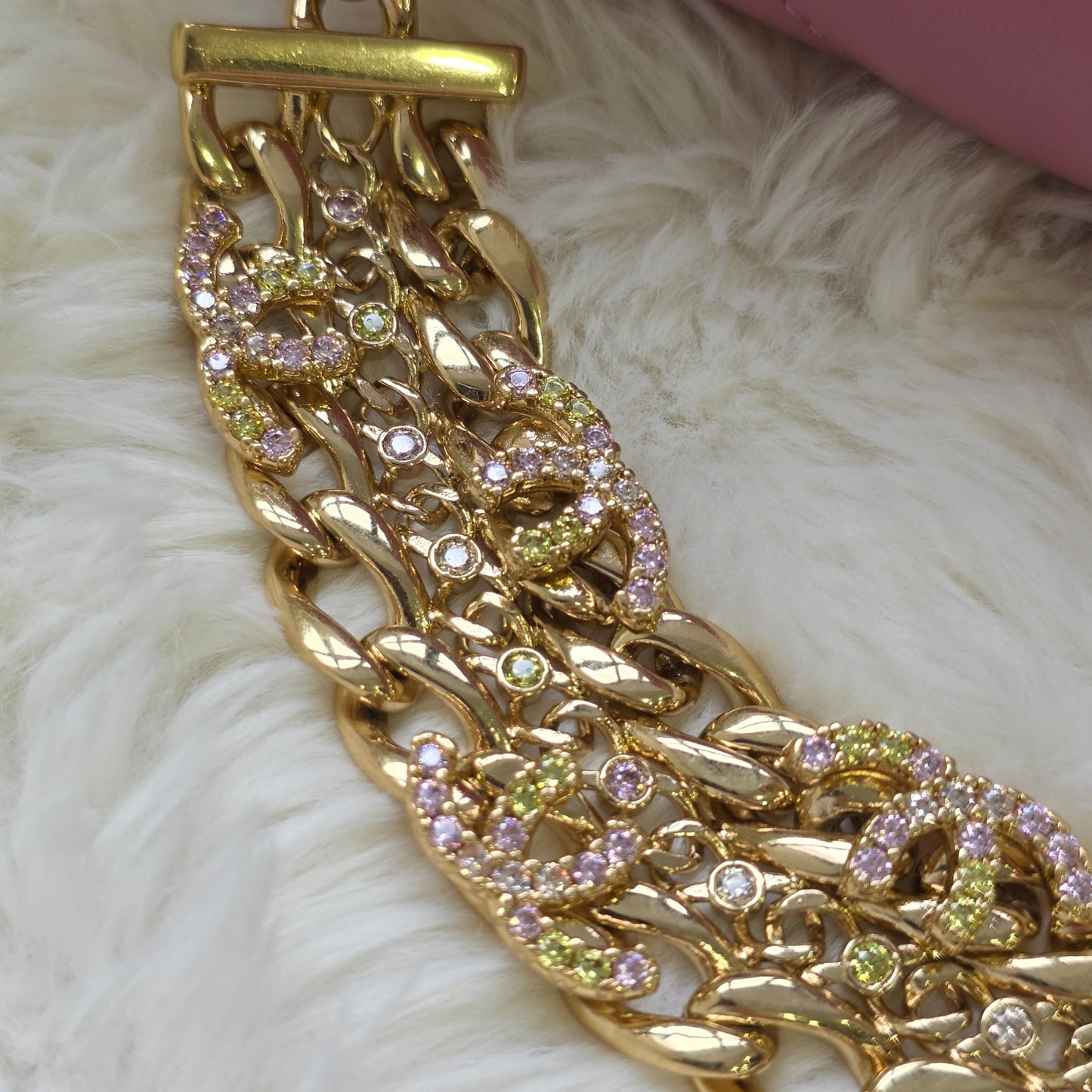 Chanel Crystal CC Chain Flap Bag (Pre-Owned)