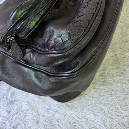 Bottega Veneta Intrecciato Multi Pocket Shoulder Bag (Pre-Owned)