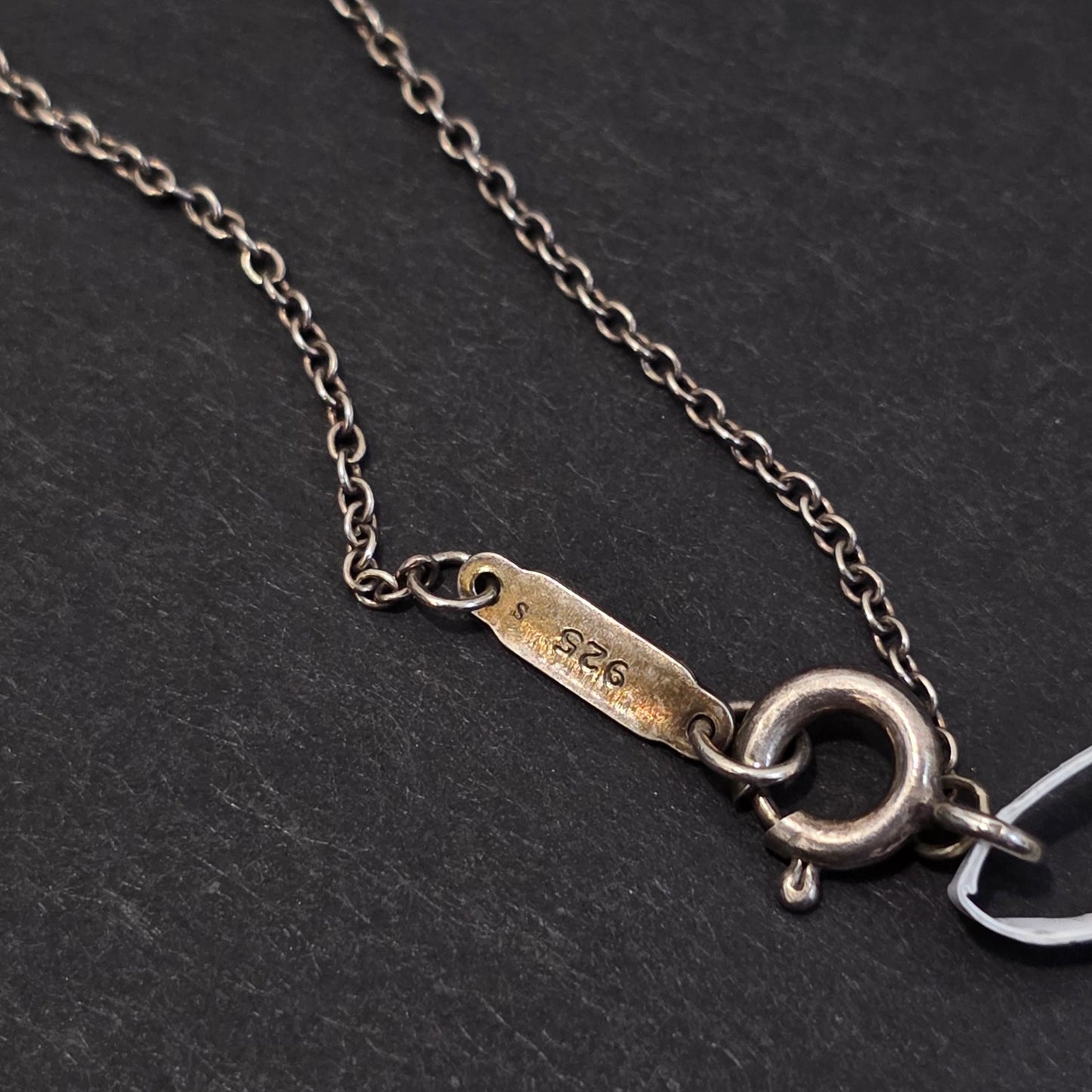 Tiffany & Co. Double Heart Sterling Silver Necklace (Pre-Owned)
