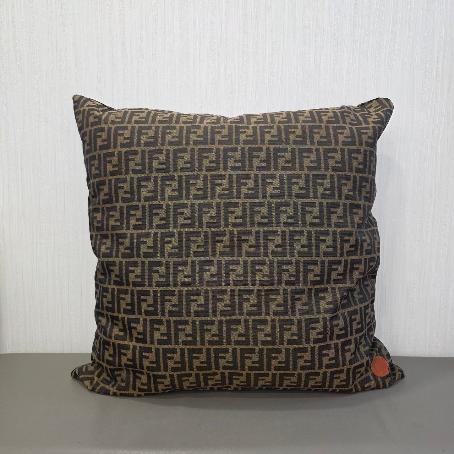 Fendi FF Logo Cushion Pillow (Pre-Owned)