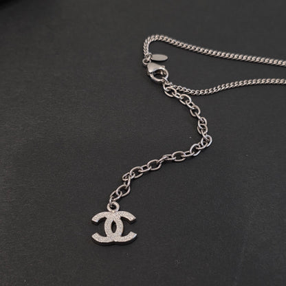 Chanel CC Logo Pendant Chain Necklace (Pre-Owned)