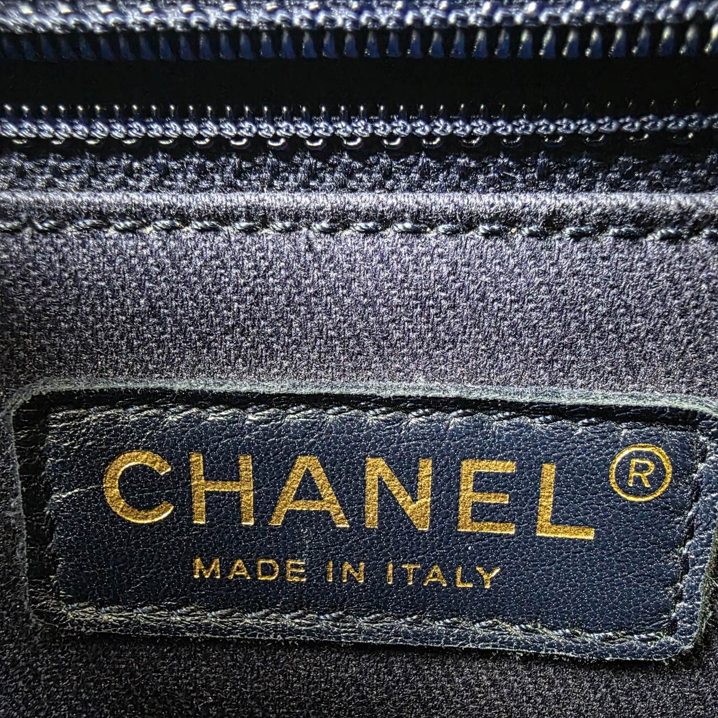 Chanel Chevron Top Handle Flap Bag (Pre-Owned)