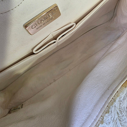Chanel Tweed Chain Shoulder Bag (Pre-Owned)