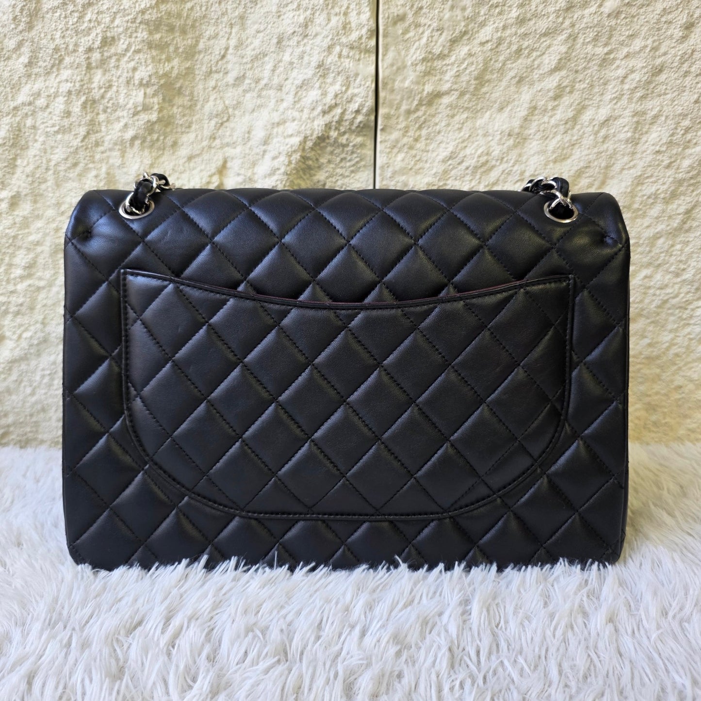 Chanel Maxi Classic Double Flap Chain Shoulder Bag (Pre-Owned)