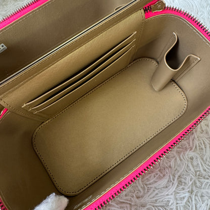 Chanel Quilted Patent Vanity Chain Bag (Pre-Owned)