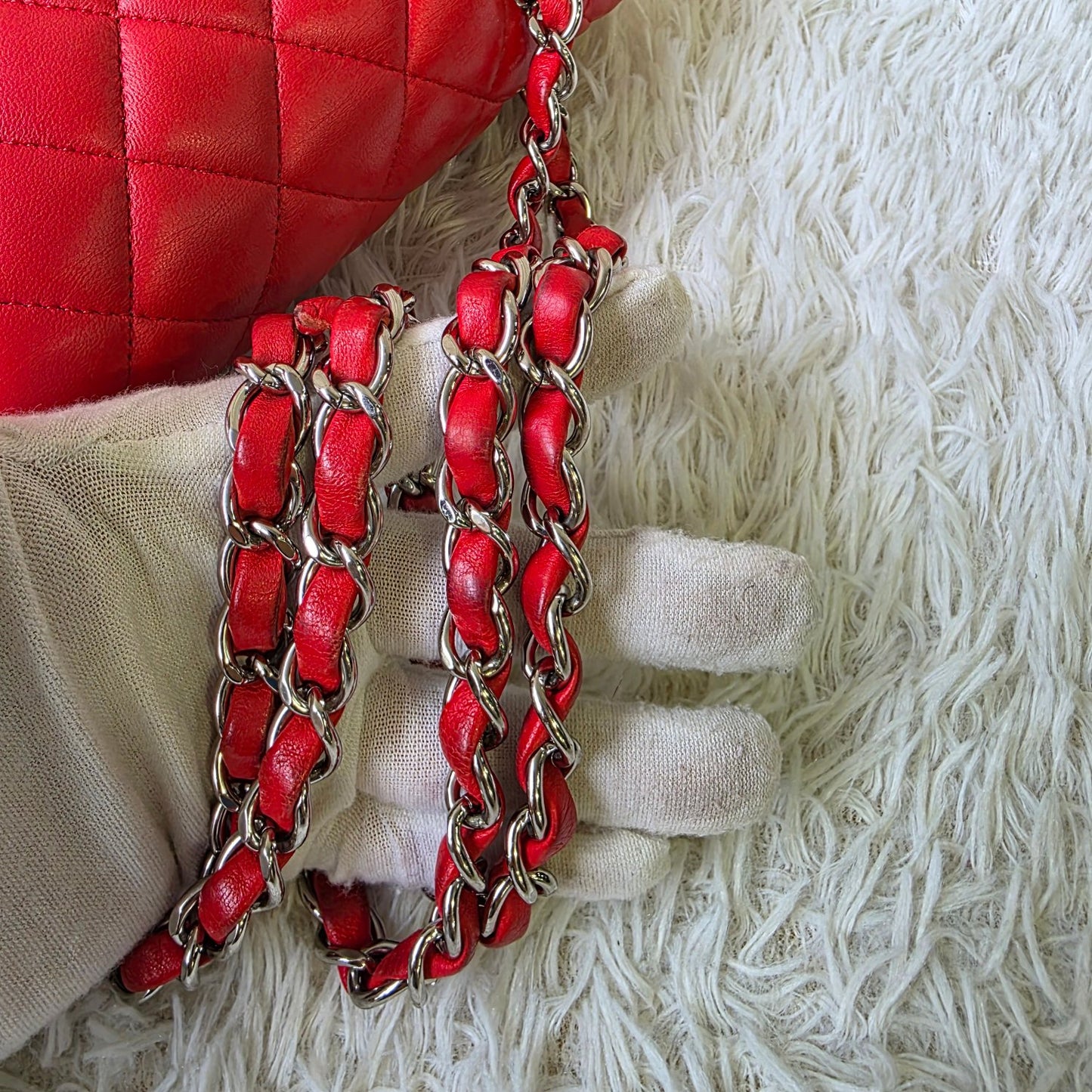 Chanel Classic Double Flap Chain Shoulder Bag (Pre-Owned)